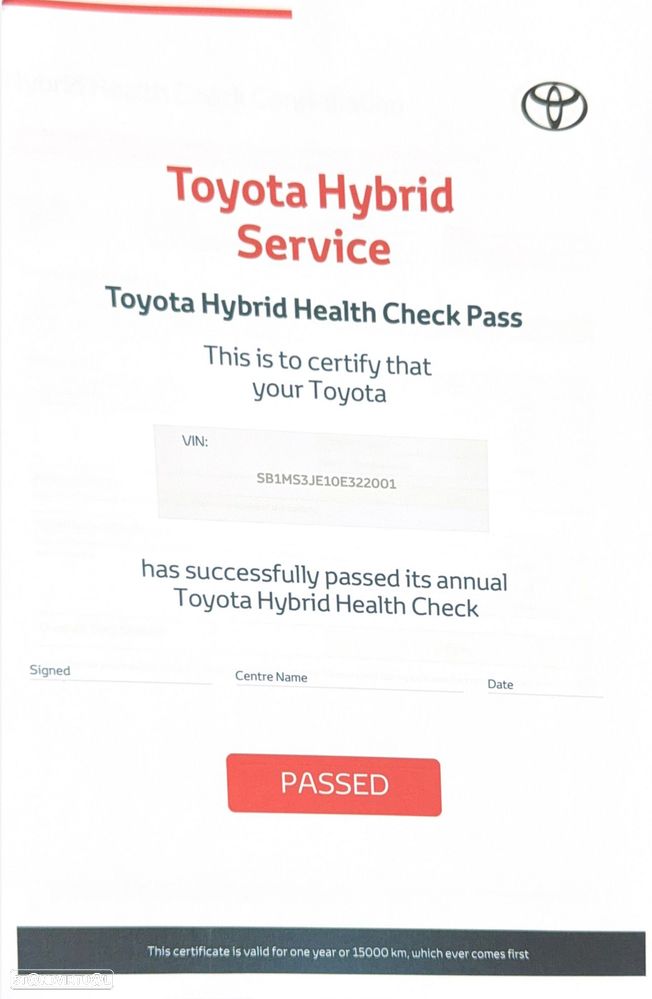 Toyota Auris 1.8 HSD Comfort+P.Sport - 19