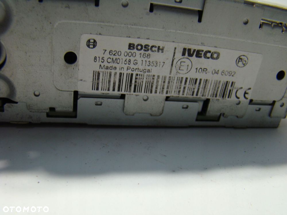 radio mp3 bluetooth oryginał iveco eurocargo 24 v bosch 5802074280 - 7