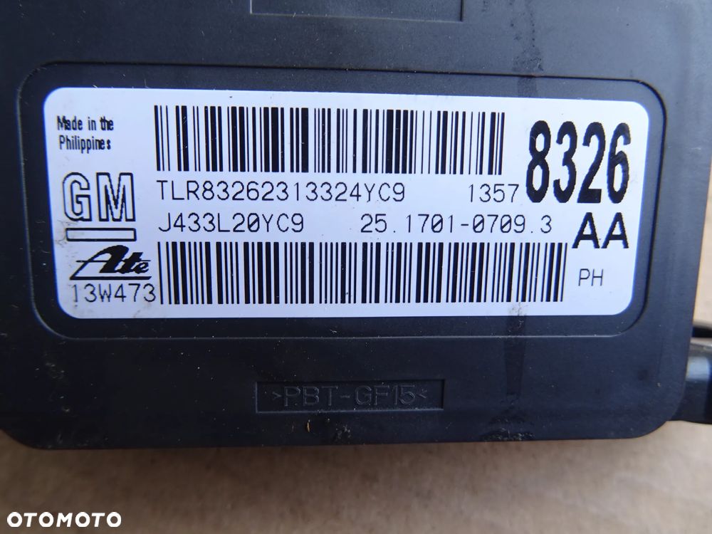 OPEL INSIGNIA ASTRA J ZAFIRA C MODUŁ CZUJNIK SENSOR ESP pin carpass sps programowanie - 9