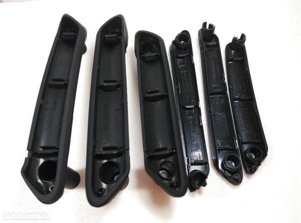 Jogo 3 puxadores porta Vw Passat B5 de 1998-2005  NOVO - 3