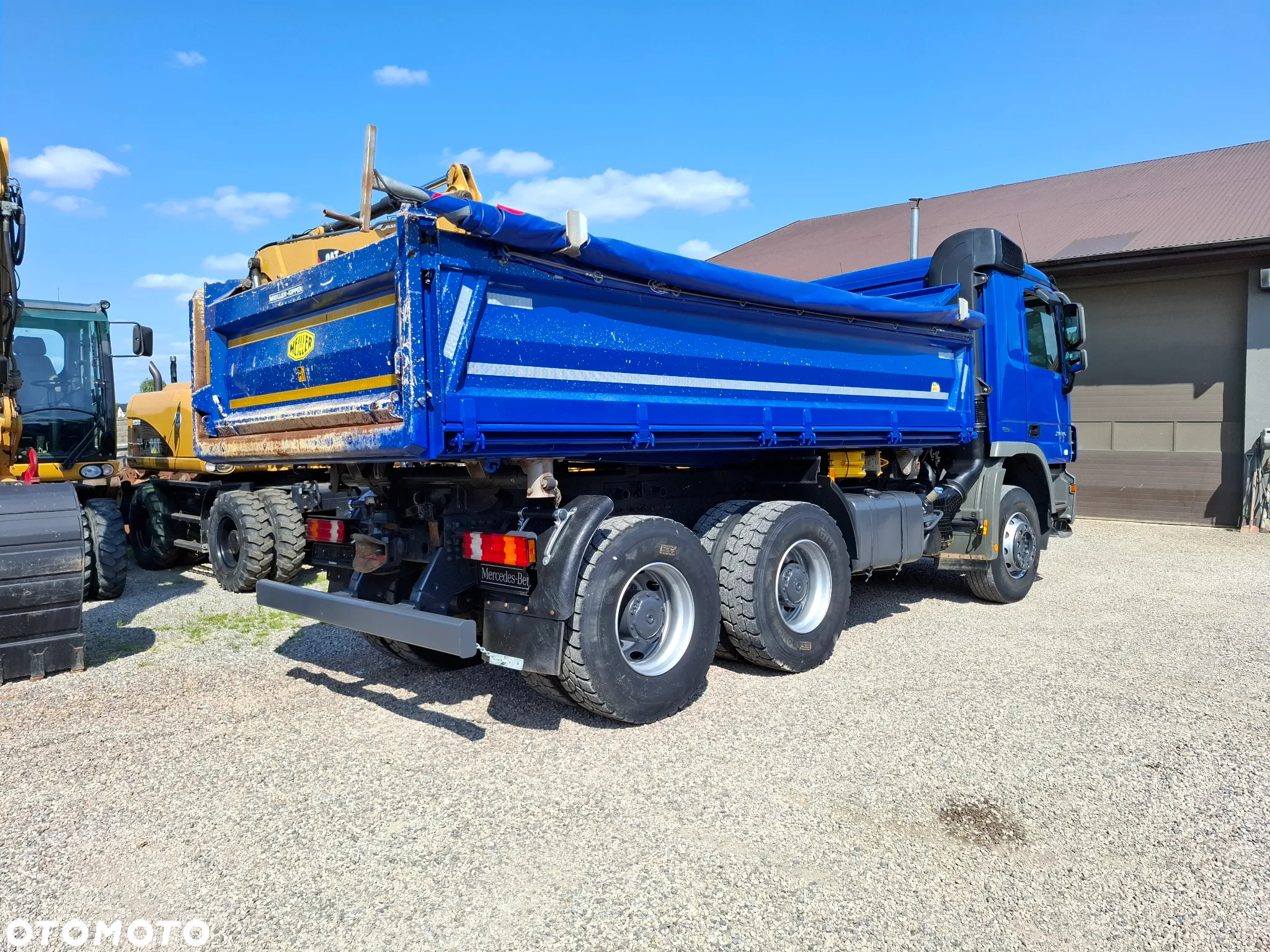 Mercedes-Benz ACTROS 2636 kiper 6x4 - 8
