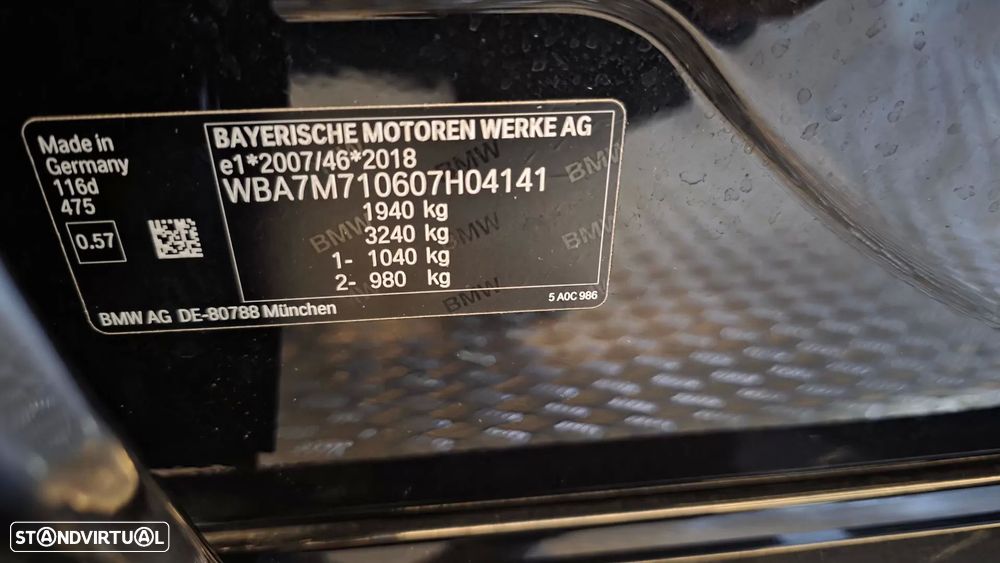 BMW 116 d Pack Desportivo M Auto - 47