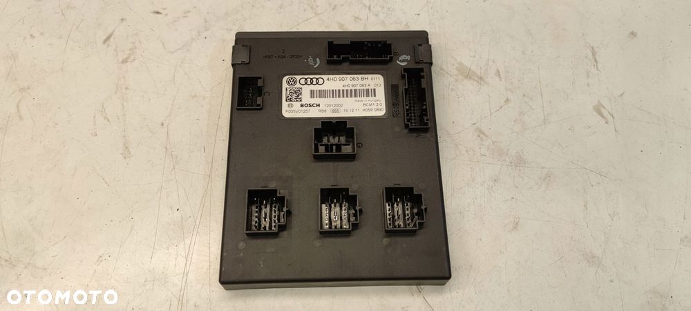 MODUŁ KOMFORTU BMC AUDI A6 C7 A7 A8 4H0907063BH - 1