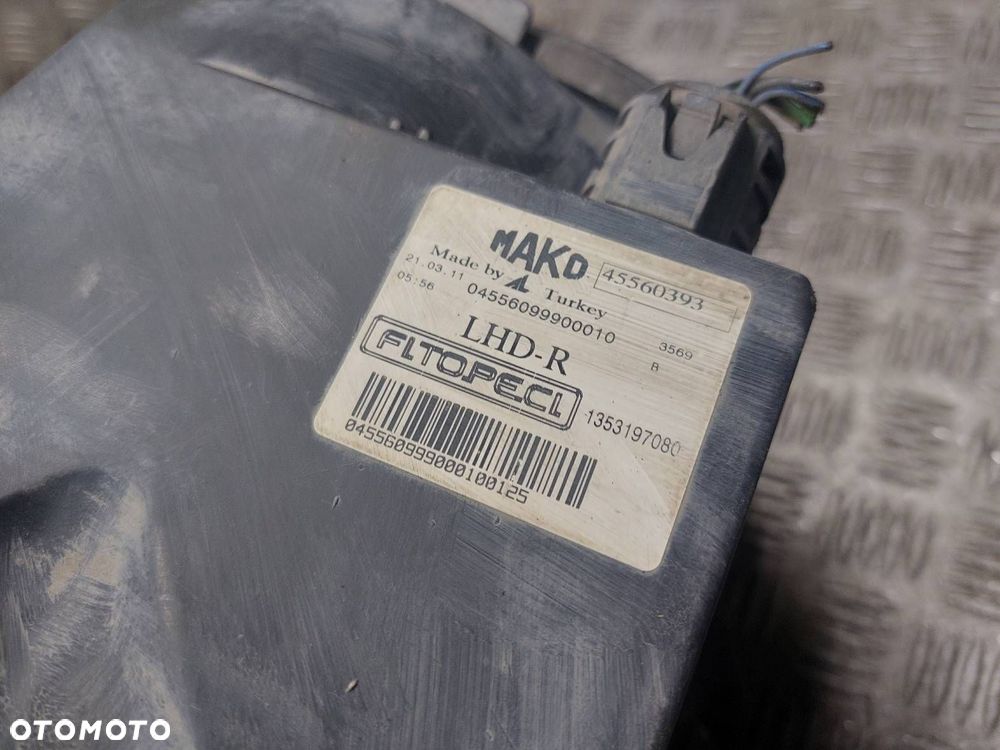 LAMPA PRAWY PRZÓD FIAT FIORINO III 45560393 1353197080 - 4