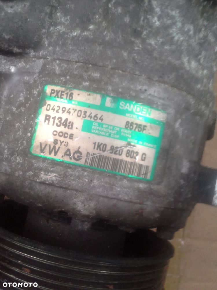 Volkswagen Touran 1.9 TDi 1K0820803G sprężarka, kompresor klimatyzacji - 6
