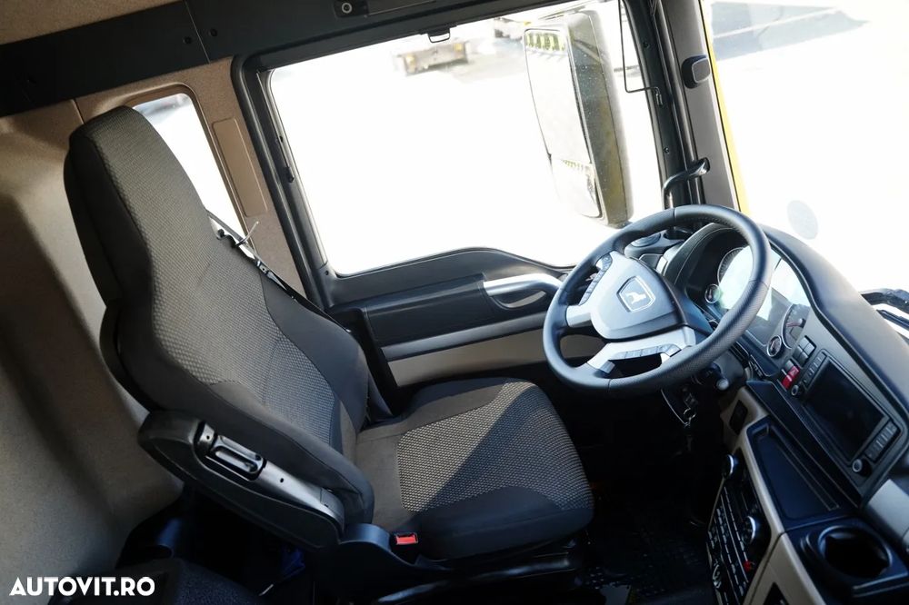 MAN TGS 26.420 / 6x4 / BASCULĂ DUBLĂ / LATERALĂ HIDRODORIZATĂ / BORDMATIC + PALFINGER 18002 HDS / ROTATOR / PILOT / EURO 6 - 31