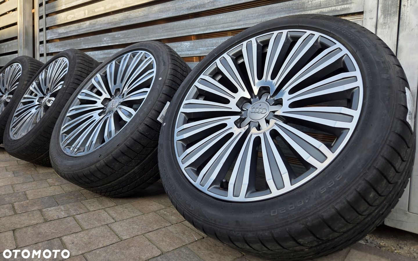AUDI A8 S8 D8 D4 KOŁA FELGI Z OPONAMI 5x112 20" 265/40 R20 ET37 4H0601025CK - 4