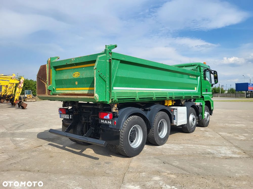 MAN TGS 35 420 8x4 3-str wywrotka Meiller z Niemiec - 2