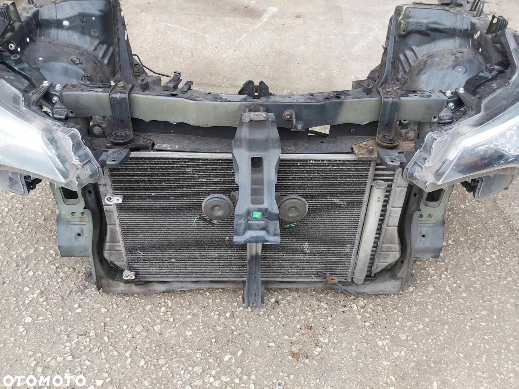 Toyota AVENSIS T27 lift zderzak przód kompletny maska błotnik pas przedni - 8