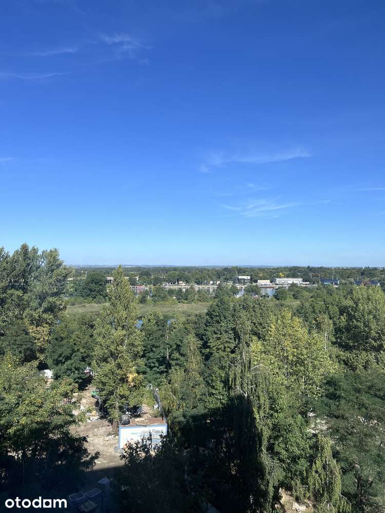 3 pokoje | 56m2 | klimatyzacja | widok na park i Odrę | pierwszy najem