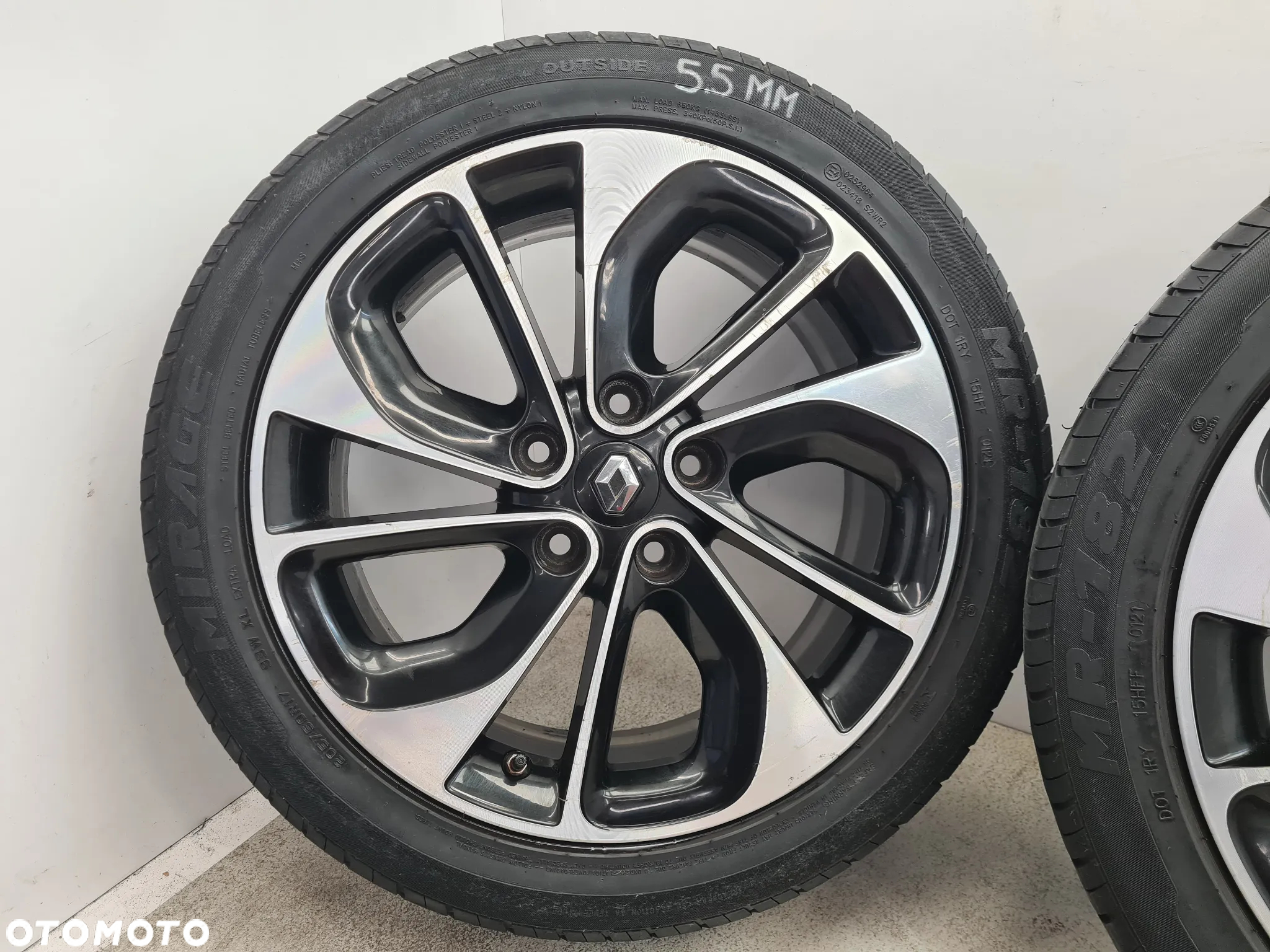 renault megane iv koła felgi aluminiowe 205/50 17 403008935r - 4
