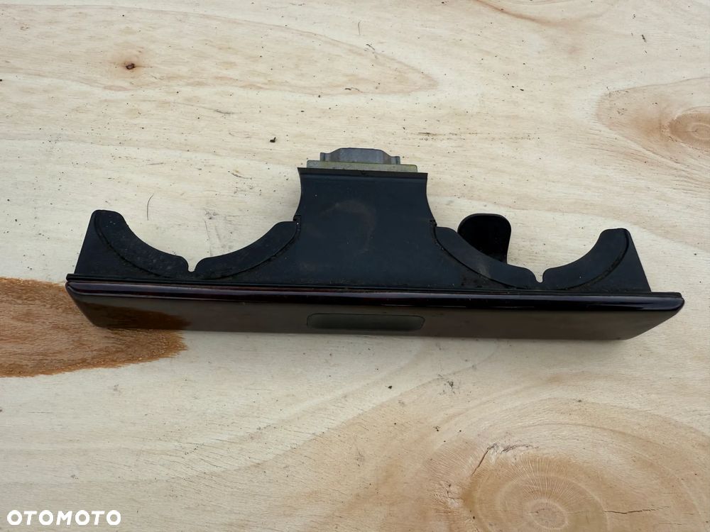 DEKOR LISTWA UCHWYT NA KUBKI BMW E38 DREWNO - 3