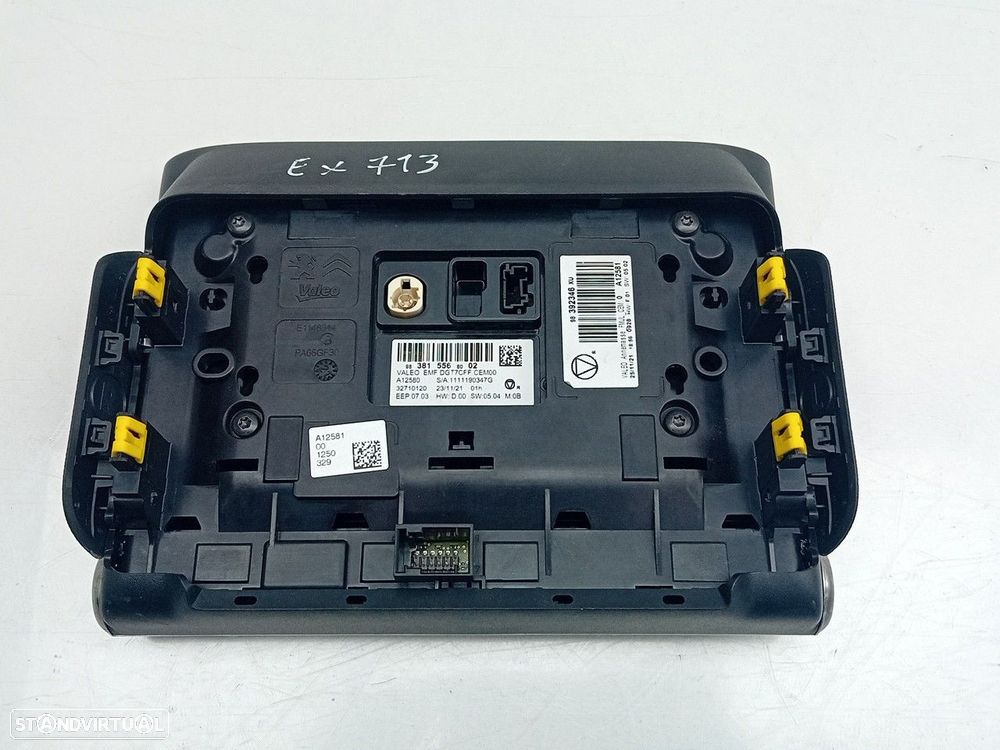 Display / ecrã de informações CITROËN C3 III (SX) - 4
