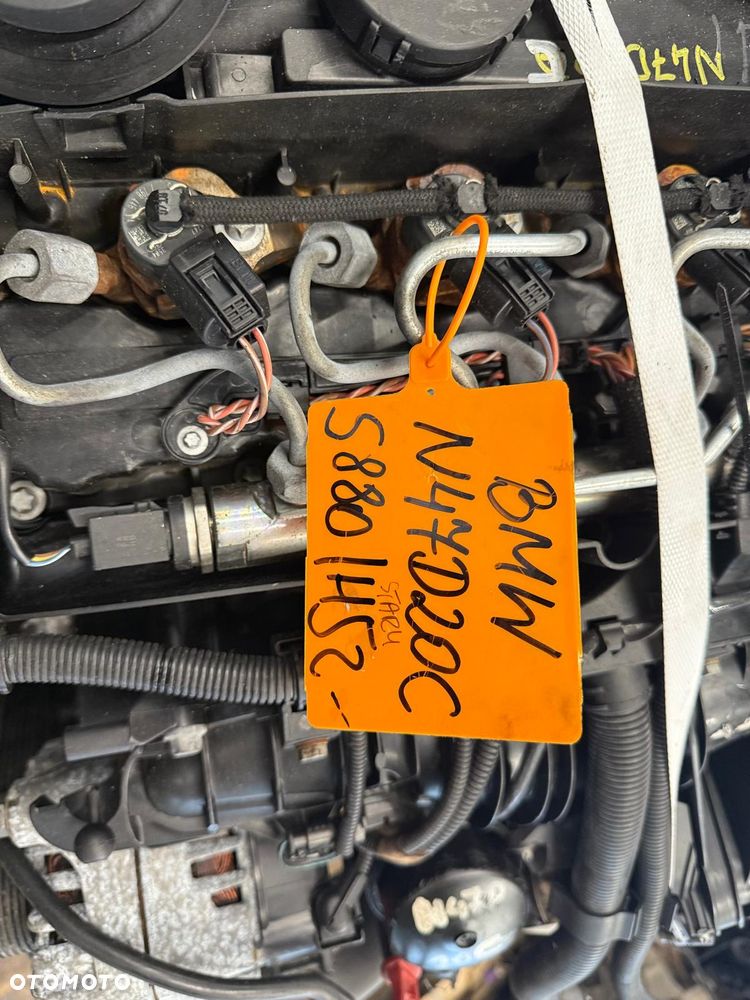 BMW N47D20C STARY 2.0 d diesel silnik kompletny z pełnym osprzętem gotowy do montażu - 6