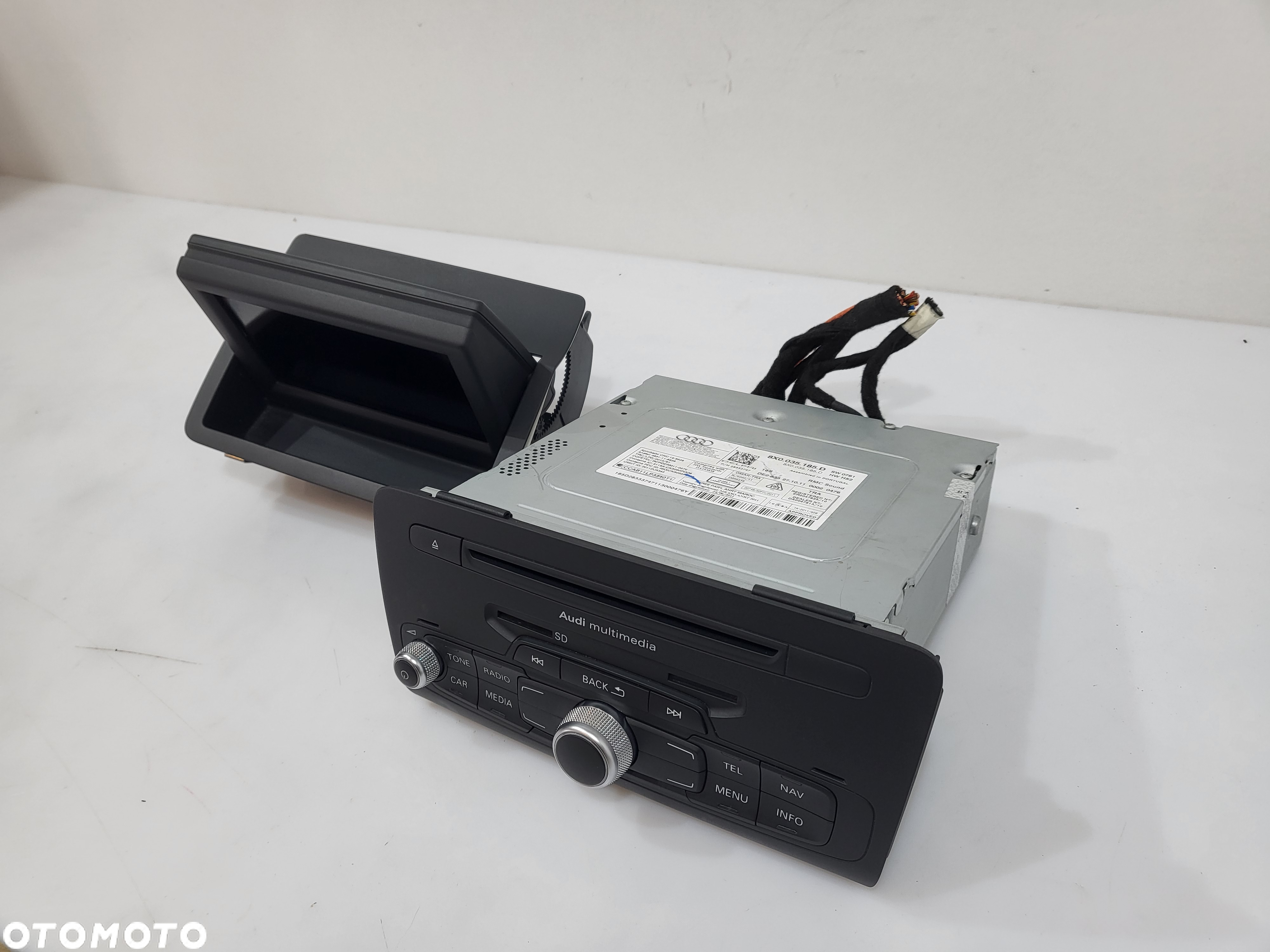 AUDI A1 NAVI NAWIGACJA 8X0035185D  8X0857273B - 3