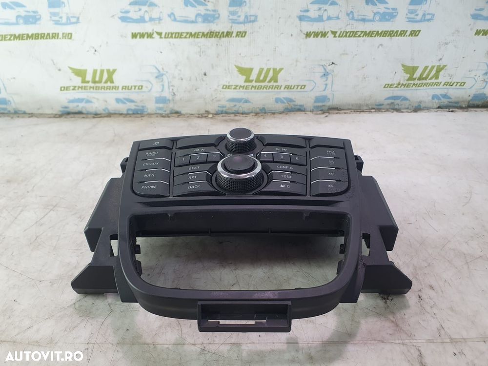 Panou radio cd navigatie  13337223 Opel Astra J [2009 - 2012] 1.7 cdt - 1