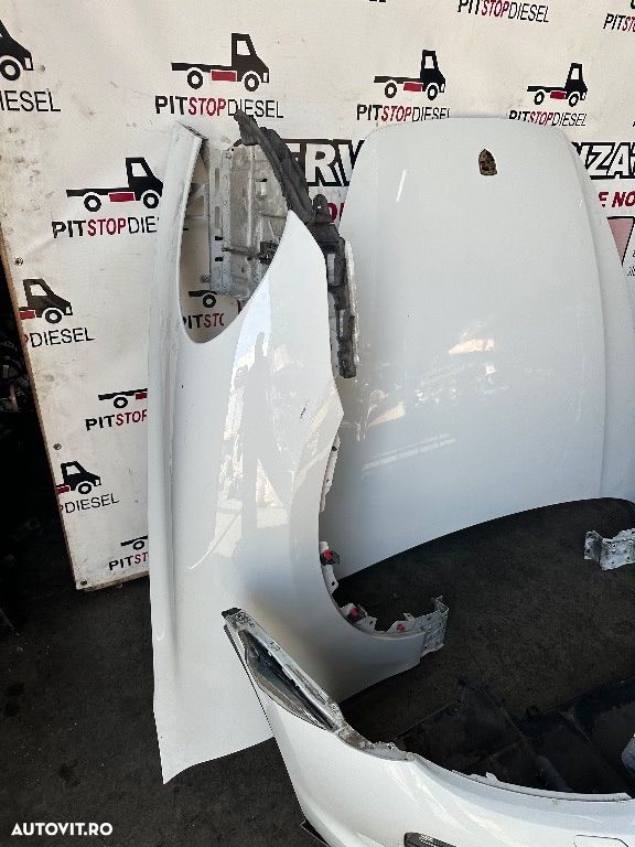 Fata completa PORSCHE CAYENNE (92A) bara fata 4 senzori faruri capota trager radiator aripi 2010 2011 2012 2013 2014 2015 2016 - 8