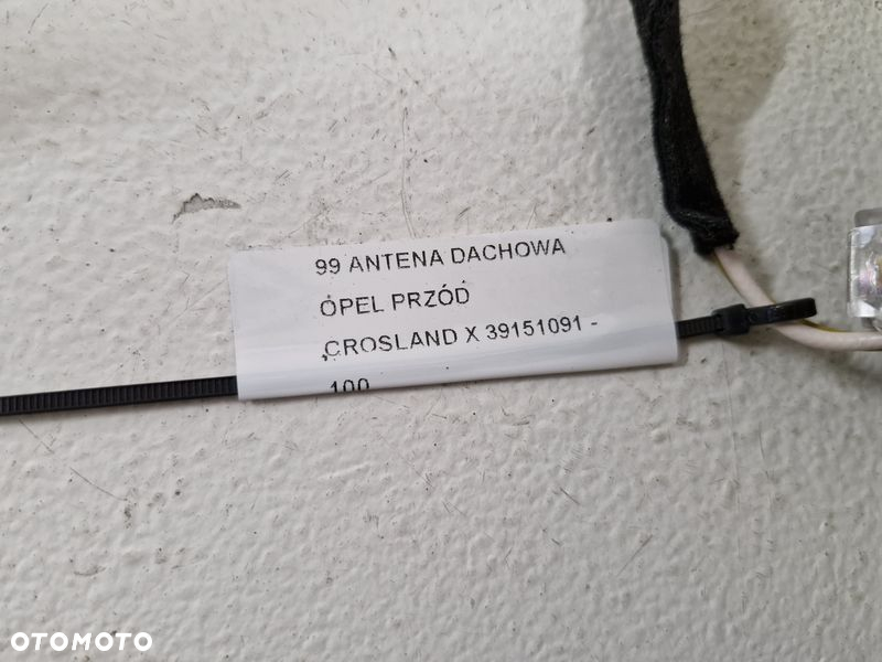 OPEL CROSSLAND X ANTENA DACHOWA DACHU 39151091 - 7