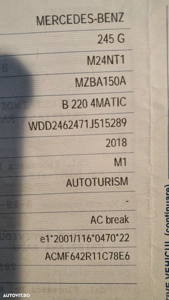 Mercedes-Benz B - 39