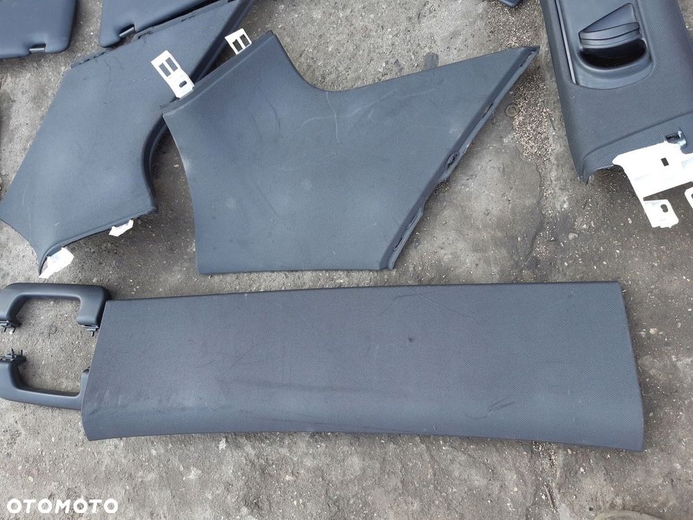 AUDI A3 8P LIFT SLINE S-LINE CZARNA PODSUFITKA SŁUPKI KOMPLET 8P3867505N - 12