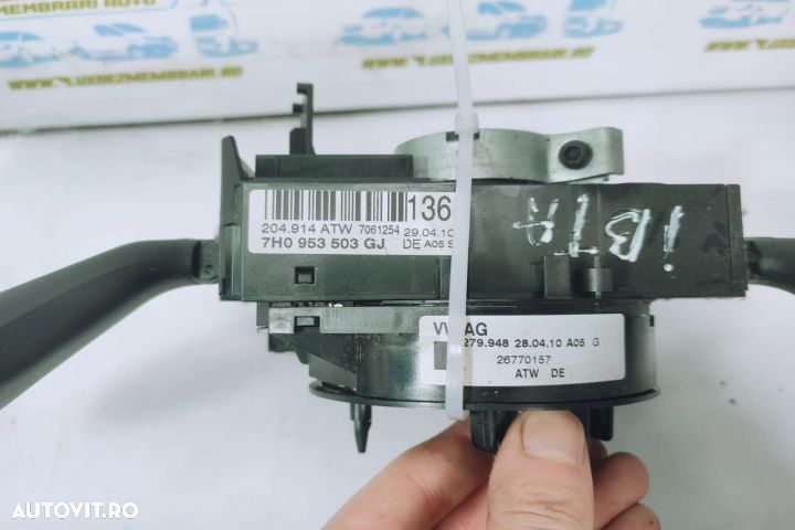 Ansamblu manete cu spira volan 7h0953503gj Seat Ibiza 4 6J  [din 2008 pana  2012] seria - 2