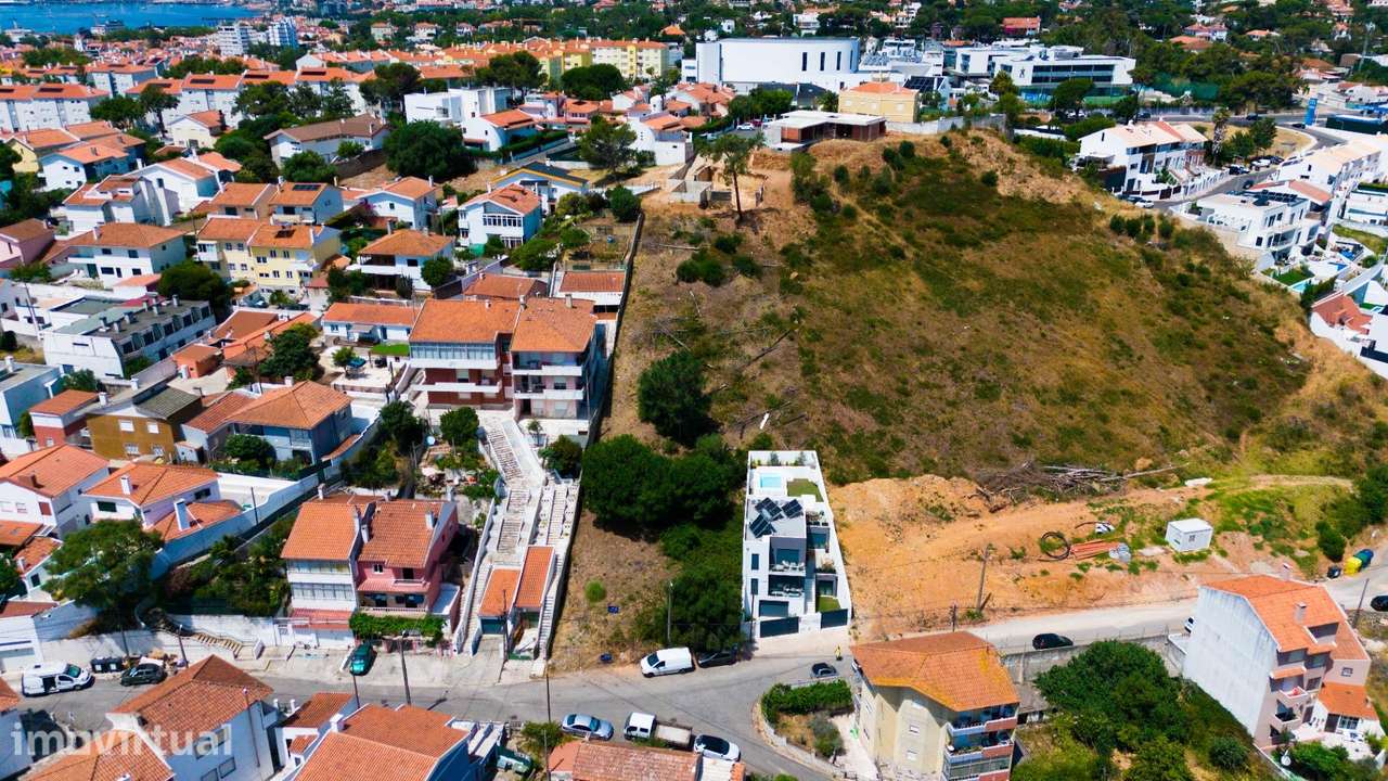 Terreno Urbano de 1497 m2 com Alvará e Vista Mar na Galiza, Estoril - Grande imagem: 3/16