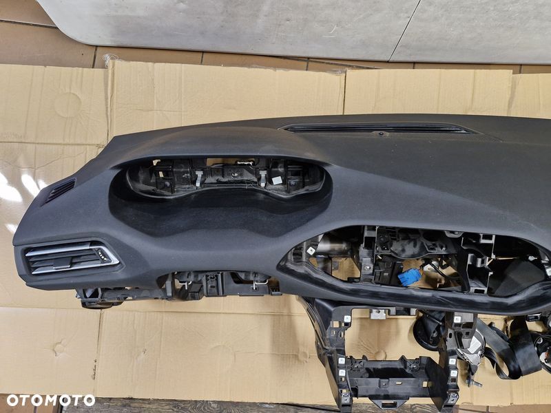 peugeot 308 2 ii t9 deska rozdzielcza pasy poduszki powietrzne airbag komplet - 2