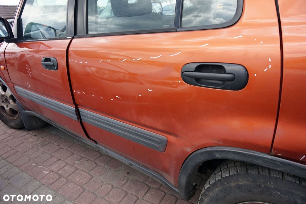 DRZWI TYLNE LEWE CRV CR-V I   POMARAŃCZOWY HONDA 1995-2001 - 4
