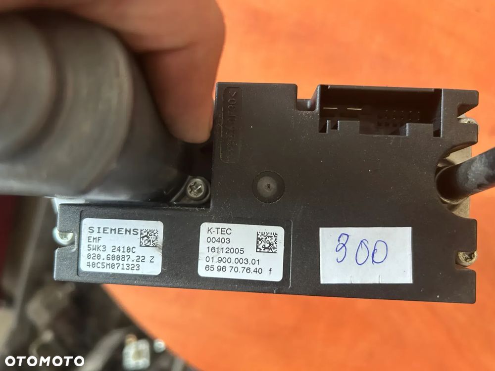 bmw e65 e66 7 mechanizm silniczek recznego hamulca 6596707640 - 3