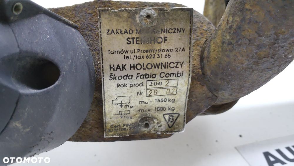 Skoda Fabia I Kombi Hak Holowniczy - 4