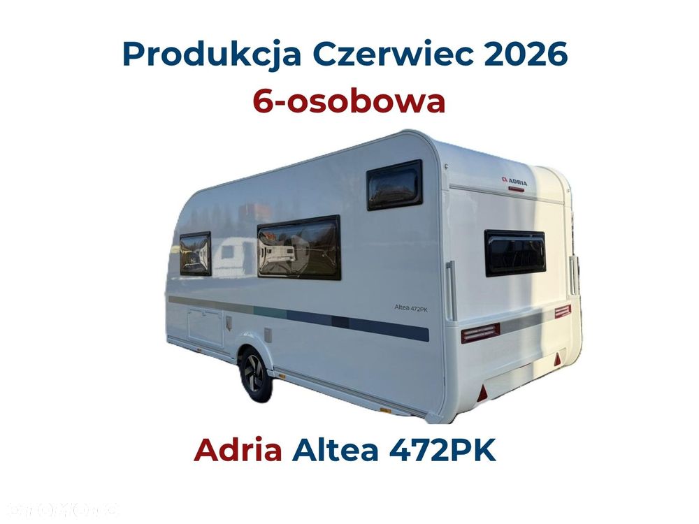 Adria Altea 472PK - Nowa, FV23%, DMC 1300kg, Łóżka Piętrowe - 3