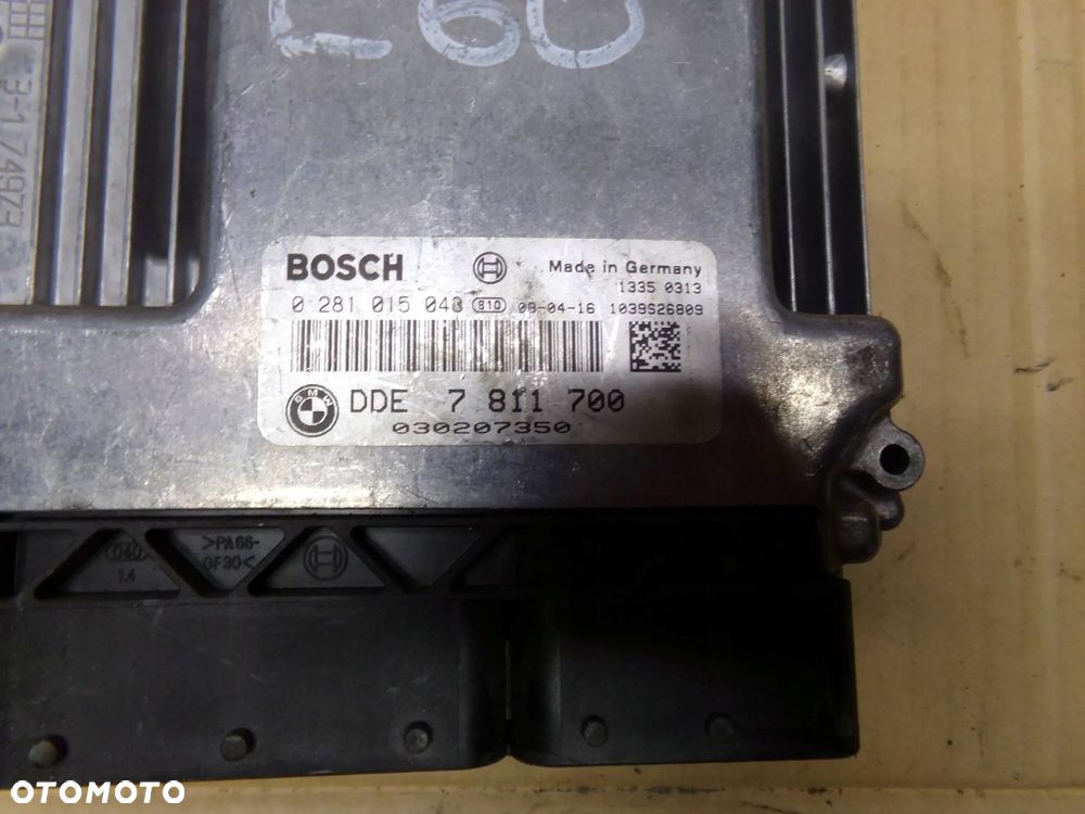 komputer silnika 0281015043 bmw e60 2.0 d - 3