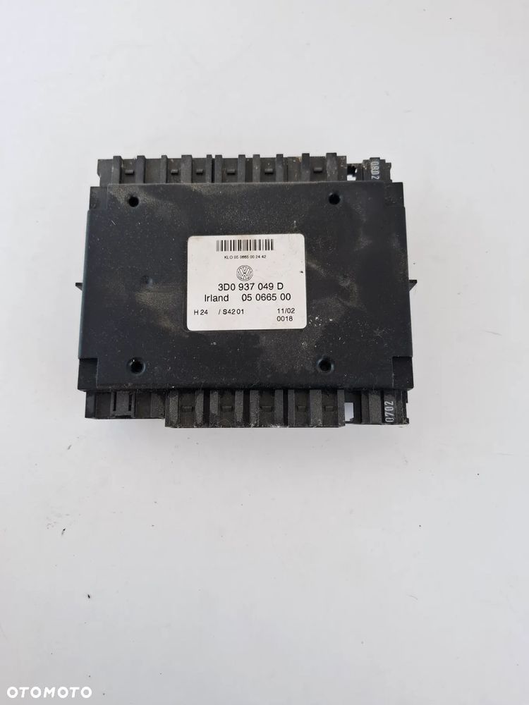 Moduł Bordnetz Komfortu 3D0937049D VW Phaeton - 1