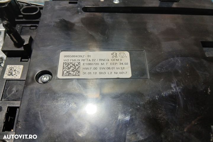 Comanda clima E1060720 96656643XZ-01 E1060720 96656643XZ-01 Peugeot 5 - 3