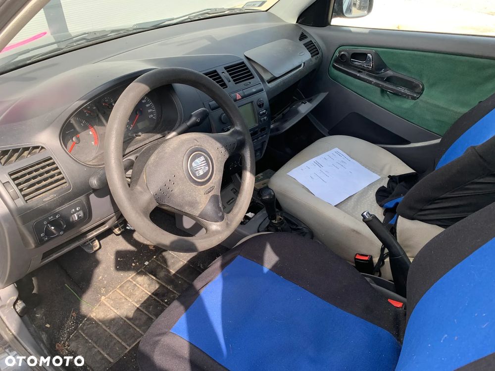 SEAT CORDOBA 1999 1.6 *SAMOCHÓD NA CZĘŚCI*1153 MASKA LAMPA DRZWI LUSTERKO ZDERZAK GRILL BŁOTNIK KLAPA BELKA PRAWE LEWE PRZÓD TYŁ - 5