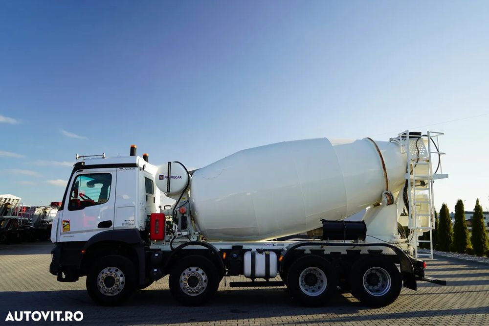 Mercedes-Benz AROCS 3240 / 9M3 BETONIERĂ / 8x4 / BETONIERĂ / AUTOMATĂ / CAMERĂ / JANTE DIN ALIAJ - 3