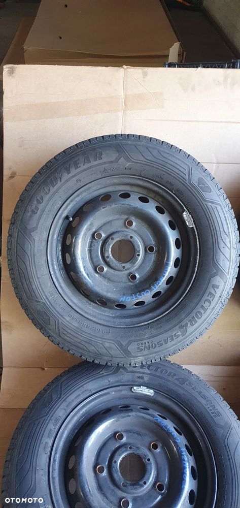 Felgi stalowe z oponami 6.5J ET60 5x160 215/65 R15C Ford Transit Custom MK8 - 5