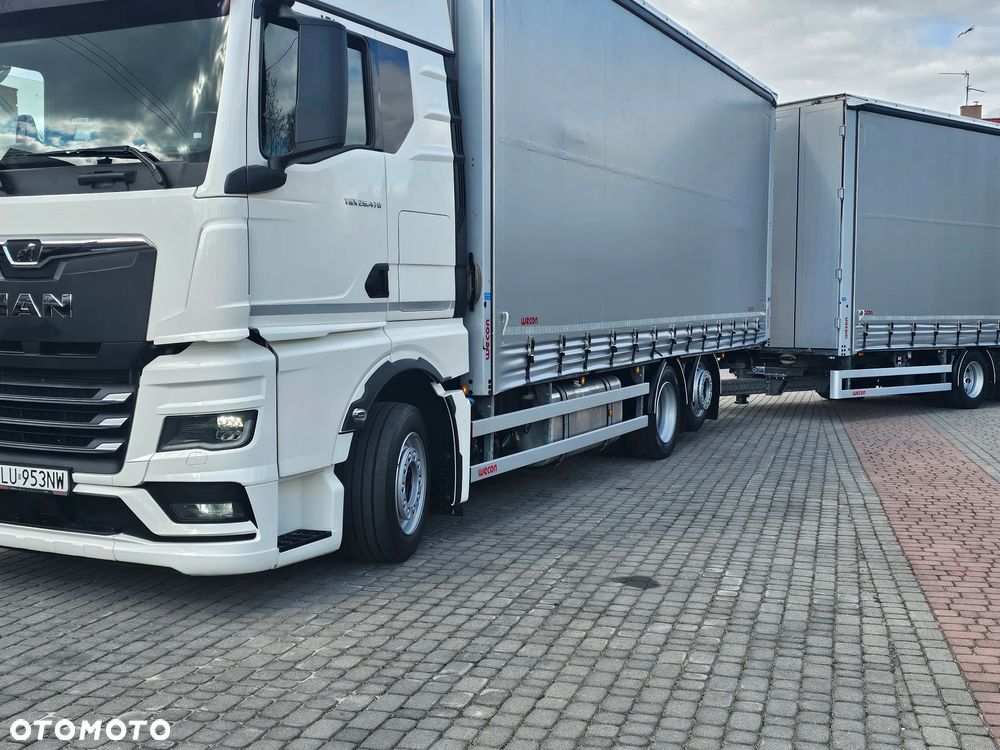 MAN TGX 26.470 GX E.6+PRZYCZEPA WECON ZESTAW TANDEM - 3