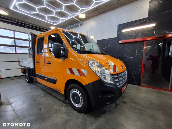 Renault Master Doka Brygadówka Dubel Kabina Skrzynia 6 Osób Hak Klimatyzacja Webasto 2011r