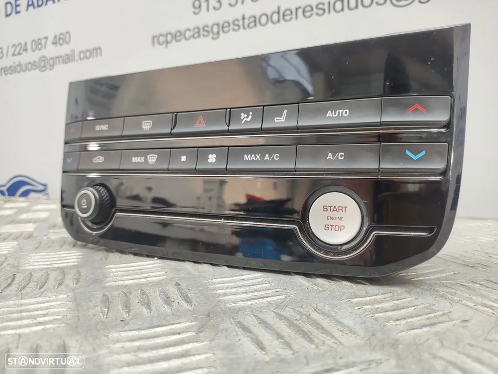 Climatronic Botões Ar Condicionado Jaguar XE X760 GX73-18C858-GF 2016 a 2024 - 5
