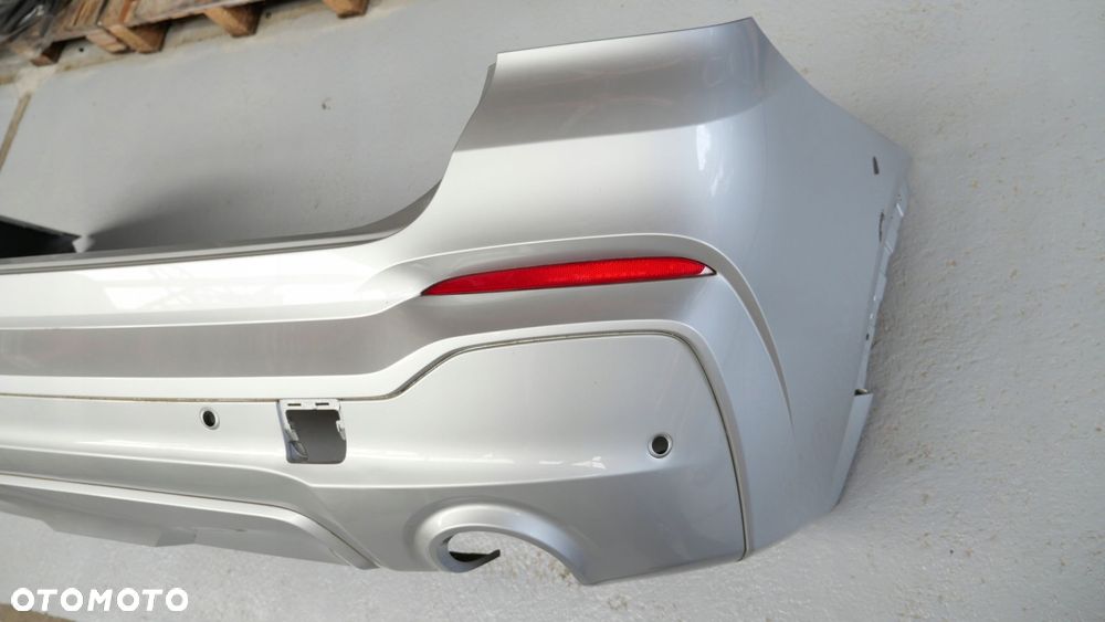 zderzak tył tylny bmw x4 f26 m-pakiet glacier silber metallic a83 x4m40i - 5