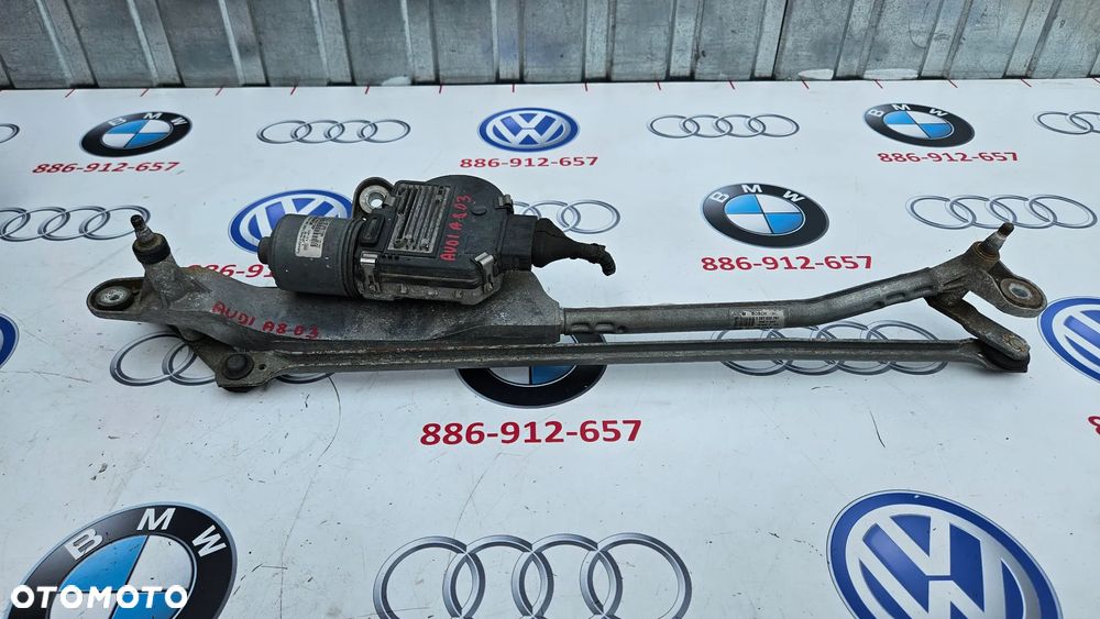 Audi A8 D3 Mechanizm wycieraczek przód Silniczek wycieraczek 4E1955119B - 2