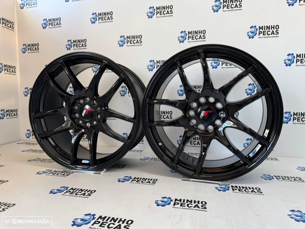 Jantes Japan Racing (JR29) em 19 (5x112/5x114.3) Preto Brilho - 2