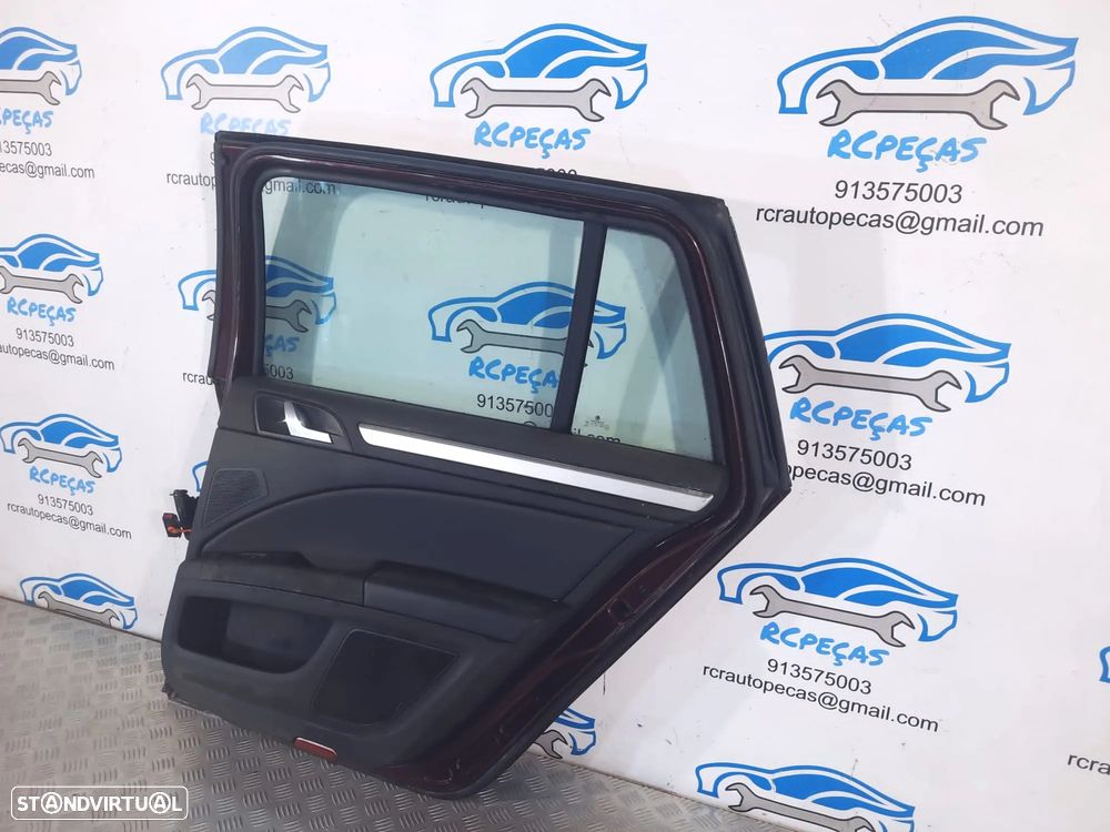 PORTA TRASEIRA TRÁS DIREITA SKODA SUPERB ESTATE 3T5833056 QUARTELA MOTOR PUXADOR VIDRO - 5