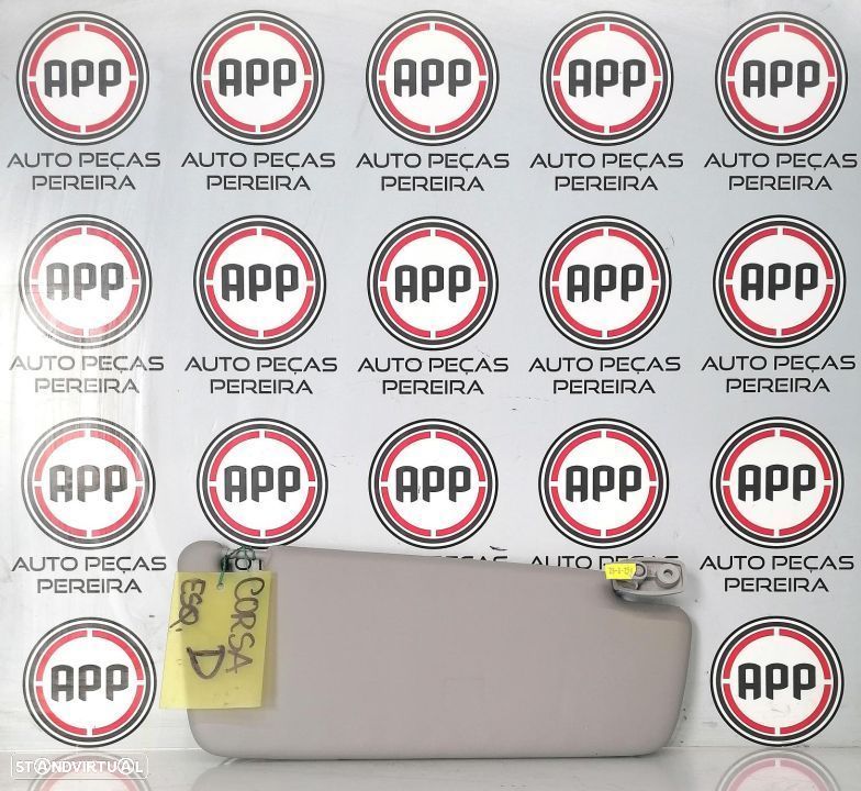 Palas sol esquerda e direita Opel Corsa D, UNIDADE . - 1