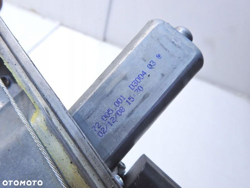 MECHANIZM PODNOŚNIK SZYBY PRAWY 6 PIN OPEL CORSA D 3D 72005001 - 6