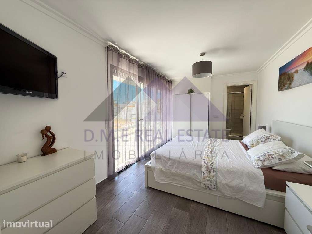 Duplex T1+1 Moderno com Terraço e Varandas - a 350m da Praia em Mon... - Grande imagem: 5/24