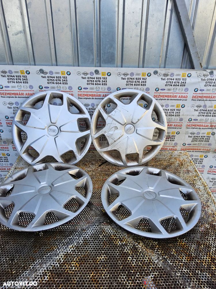 Capace roți Ford Transit Custom 2012-2026 R15 Capace jante metal - 1