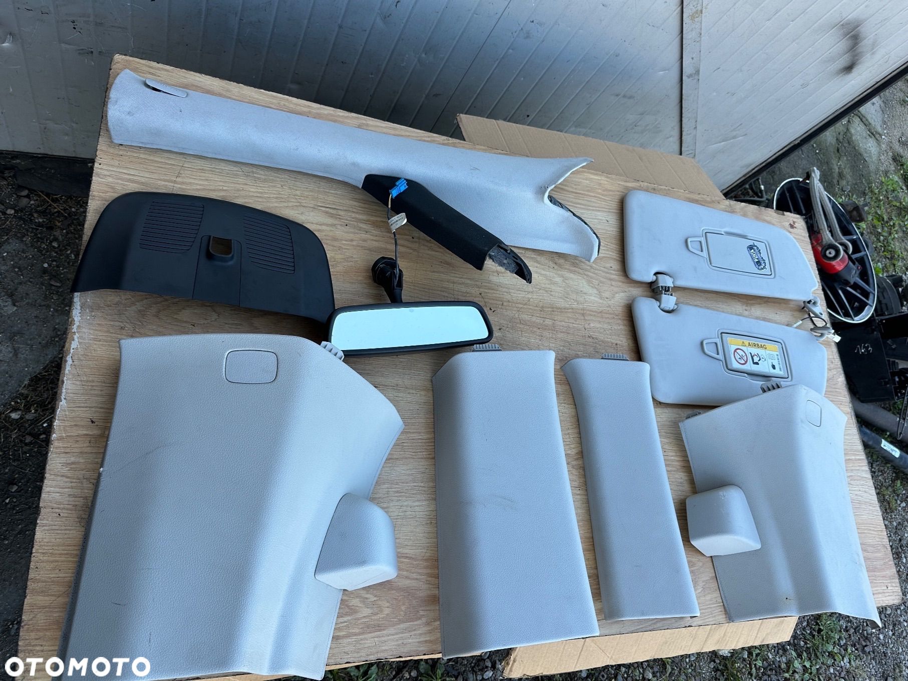 Mercedes 447 VITO V klasa słupek A C D ramka drzwi plastik drzwi - 1