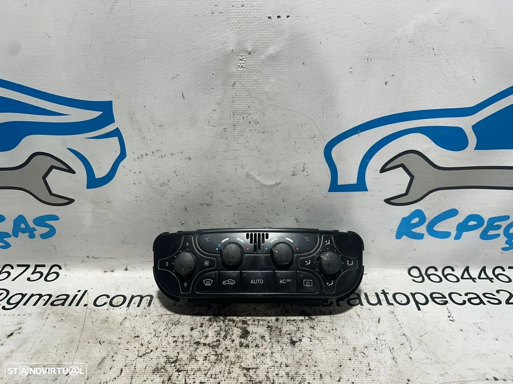 .Display Sofagem Climatronic Digital AC Ar Condicionado Mercedes Benz A2098300085 2000 - 2007